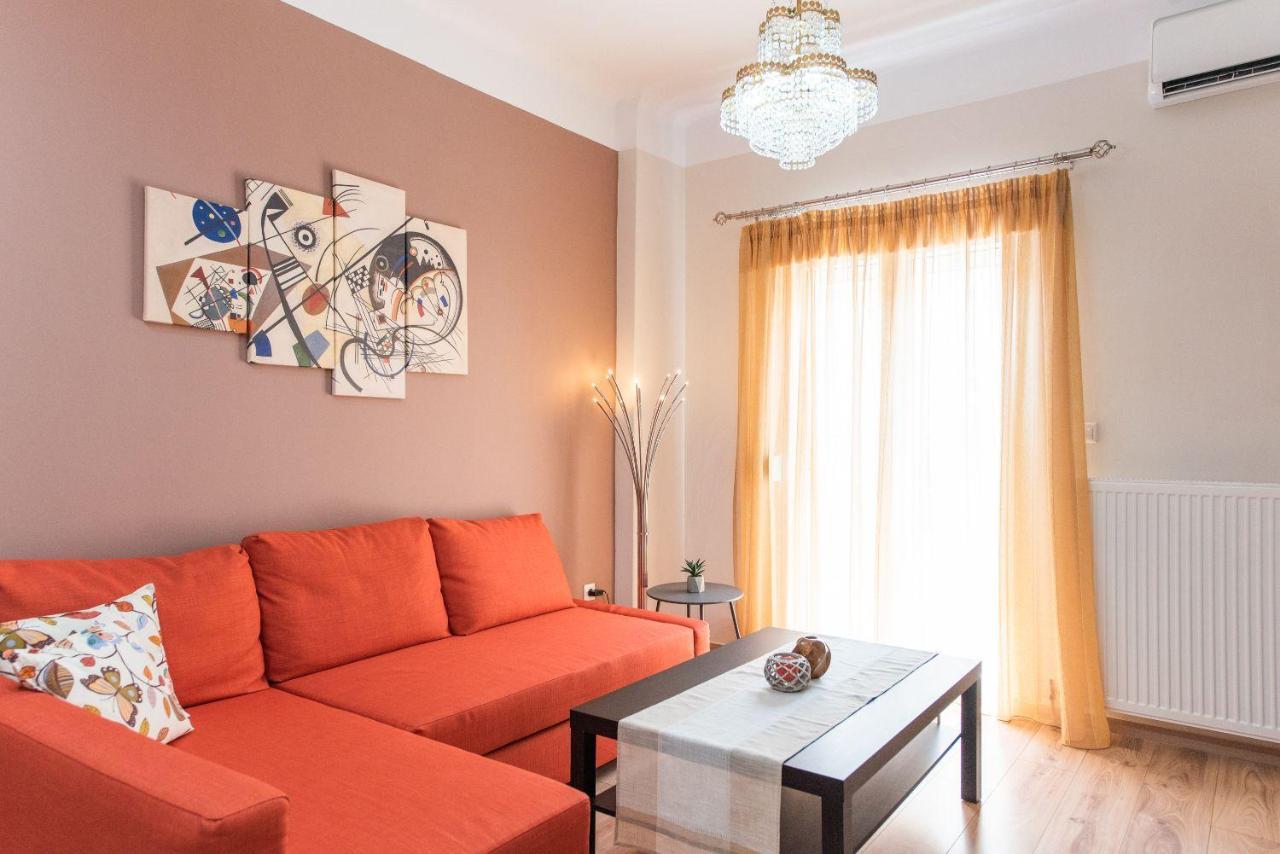 Apricot By Halu! Cozy Apt Next To Agia Sophia Metro Station Thessalonique Extérieur photo