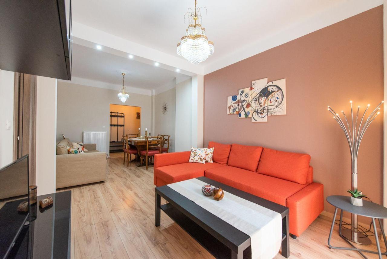 Apricot By Halu! Cozy Apt Next To Agia Sophia Metro Station Thessalonique Extérieur photo