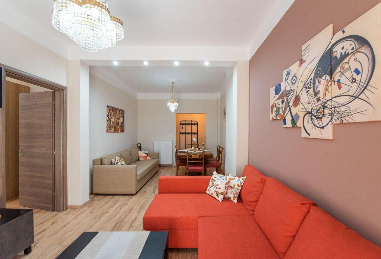 Apricot By Halu! Cozy Apt Next To Agia Sophia Metro Station Thessalonique Extérieur photo