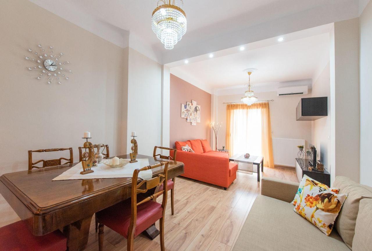 Apricot By Halu! Cozy Apt Next To Agia Sophia Metro Station Thessalonique Extérieur photo