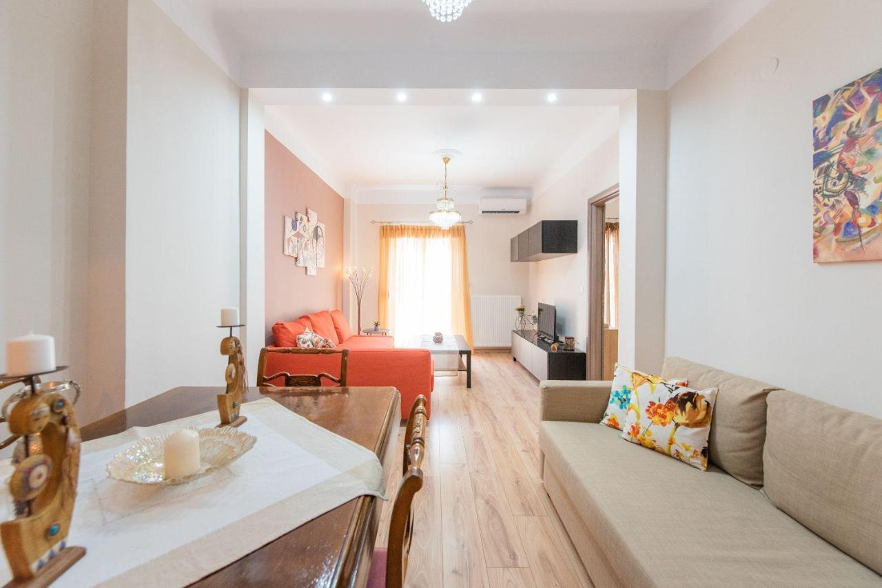 Apricot By Halu! Cozy Apt Next To Agia Sophia Metro Station Thessalonique Extérieur photo